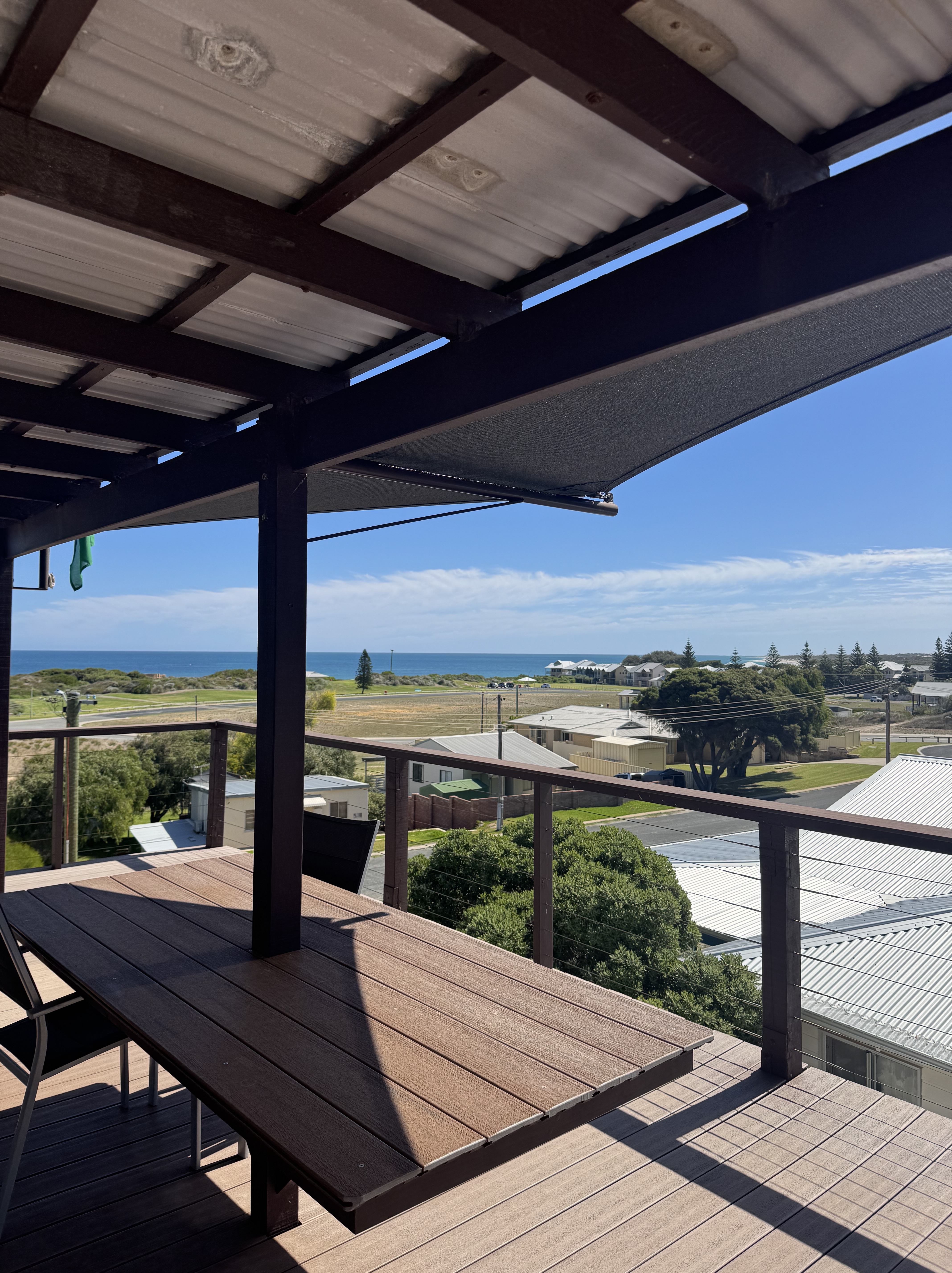 Ocean view from Ledge Point Accomodation